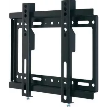 SpeaKa Professional 1089871 Stały Uchwyt Ścienny do Telewizorów 23-42 cale do 30 kg, VESA 200x200, Czarny
