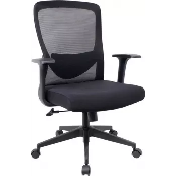 SpeaKa Professional Ergonomiczne krzesło biurowe obrotowe SP-14124760 SP-MOC-002 czarna siatka