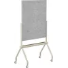 SpeaKa Professional Szklana Tablica Magnetyczna SP-SMW-002 90,7x110,7 cm Biało-Szara z Magnesami i Półką SP-14124296