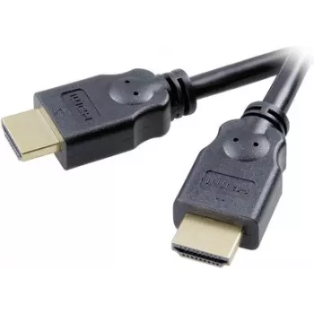 SpeaKa Professional kabel połączeniowy HDMI 1,5 m czarny 4K 60Hz 18Gbps pozłacany (SP-7869884)