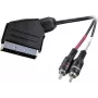 SpeaKa Professional SP-7870676 Kabel audio 2 m SCART na 2 x RCA Czarny