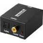 SpeaKa Professional SP-ATDAC-100 Konwerter analogowo-cyfrowy audio RCA na Toslink i koncentryczny 24-bit/48kHz Czarny SP-13904368