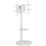 SpeaKa Professional SP-TVS-800 Regulowany na wysokość uchylny stojak podłogowy pod telewizor dla ekranów 37-86 cali, VESA 200x200 do 800x500, 50 kg, czarny
