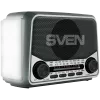 Głośnik SVEN SRP-150, Szary (3W, Bluetooth, FM/AM/SW, USB, microSD, Latarka, Bateria)