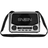 Głośnik SVEN SRP-150, Szary (3W, Bluetooth, FM/AM/SW, USB, microSD, Latarka, Bateria)