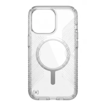 Speck Presidio Perfect Clear Grip Case MagSafe do iPhone 15 Pro - Przezroczysty