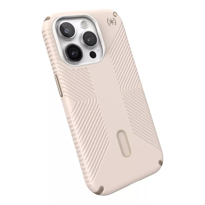 Speck Presidio2 Grip ClickLock & Magsafe do iPhone 15 Pro (Bleached Bone / Heirloom Gold / Hazel Brown)