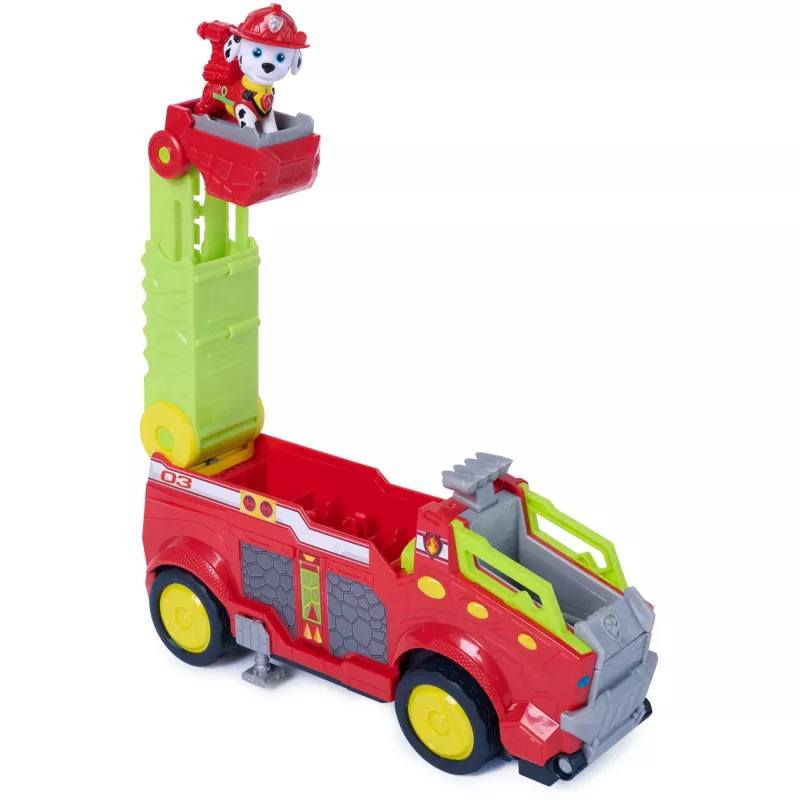 SPINMASTER Paw Patrol: The Dino Movie - Marshall's Extra Large Dino Rescue Fire Truck