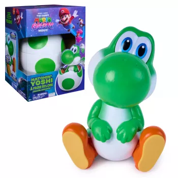 SPINMASTER Super Mario Galaxy Movie - Hatchin' Yoshi Pluszowa Zabawka