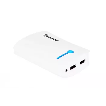 Sponge Power Bank Energy 8400 Biały
