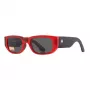 SPY Okulary przeciwsłoneczne Unisex 6700000000138 (Lens/Bridge/Temple) 54/20/145 mm Czarna oprawka acetatowa Szare soczewki UV400