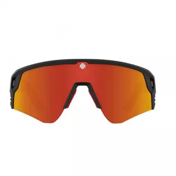 Okulary przeciwsłoneczne SPY Unisex 6700000000230 Happy Gray Green Soczewka Zielona Oprawa Matowa Czarna