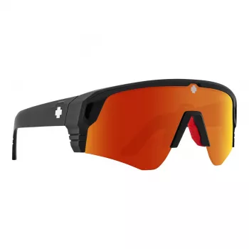 Okulary przeciwsłoneczne SPY Unisex 6700000000230 Happy Gray Green Soczewka Zielona Oprawa Matowa Czarna