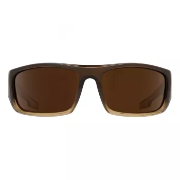 SPY Unisex Sunglasses 183211130074 - Prostokątna oprawka acetatowa z soczewkami poliwęglanowymi - Szerokość soczewki 58 mm