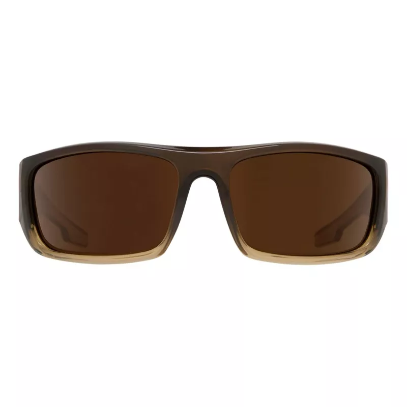 SPY Unisex Sunglasses 183211130074 - Prostokątna oprawka acetatowa z soczewkami poliwęglanowymi - Szerokość soczewki 58 mm