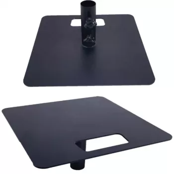 Kwadratowa podstawa adaptera DNA HEAD PLATE 1 – Stal nierdzewna płyta montażowa 510, 24 x 24 mm