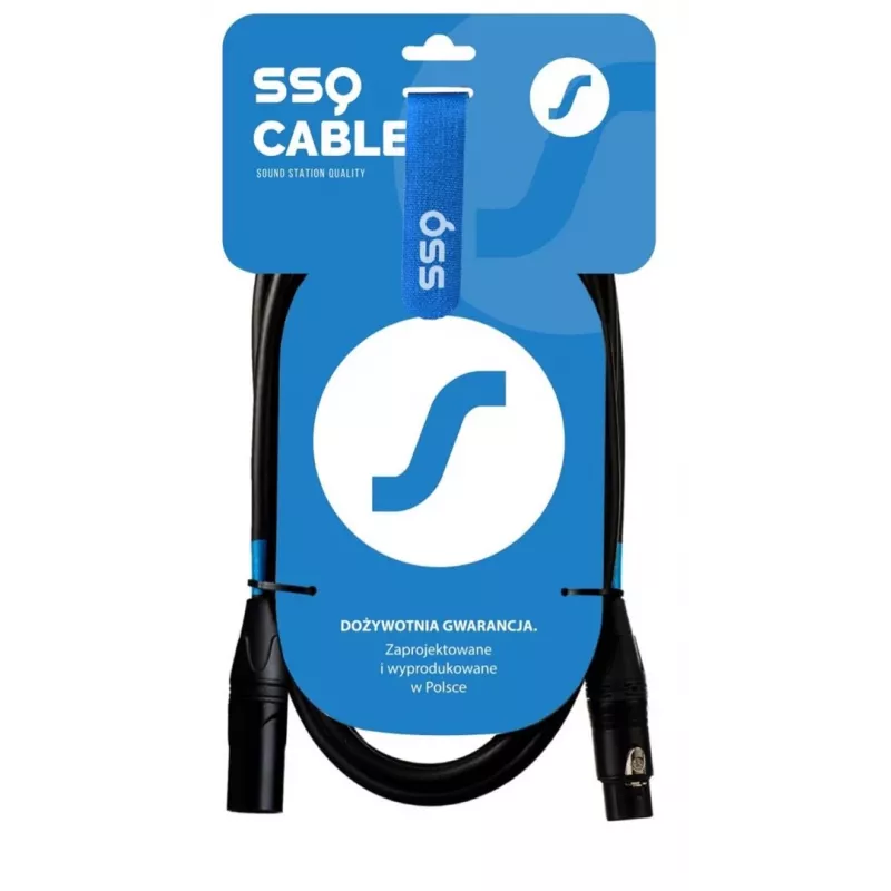 SSQ Cable XX15 - Przewód XLR-XLR, 15 metrów