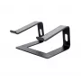 Podstawka pod laptopa SSQ LS1 - Regulowany ergonomiczny aluminiowy stojak na laptopy 10-15,6 cala, srebrny