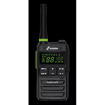 stabo freetalk com III PMR446 Radiotelefon Dwukierunkowy Zestaw Podwójny (20262)