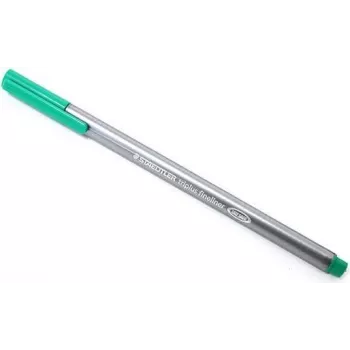 STAEDTLER triplus Fineliner 334-5 zielony 0,3 mm trójkątny korpus DRY SAFE zmywalny