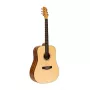 Stagg SA25 D Gitara akustyczna - Dreadnought, świerkowy blat, naturalny