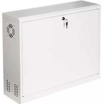 STALFLEX CR19-3U-180-W 19-calowa 3U Szafa Rack naścienna, Biała, Głębokość 180mm
