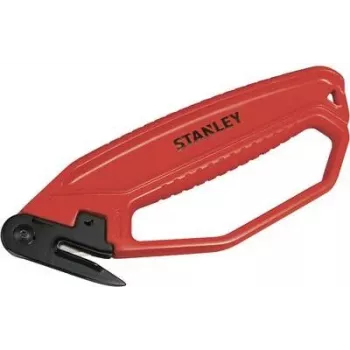 STANLEY 0-10-244 Bezpieczny nóż do folii z ukrytym ostrzem i rozcinaczem taśmy