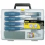 Zestaw 6 dłut do drewna Stanley 5002 Series w plastikowym etui