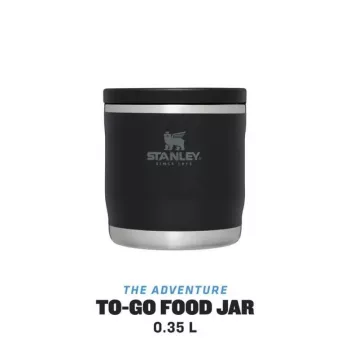 STANLEY Adventure To-Go Szczelny Termos na Jedzenie 0,35L Czarny
