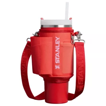 STANLEY All-Day Quencher Carry-All etui transportowe na kubek termiczny 1,18 l ze słomką, koralowy czerwono-pomarańczowy