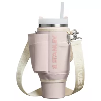 STANLEY All-Day Quencher Carry-All etui ochronne na kubek termiczny 1,18 l ze słomką, jasnoróżowe