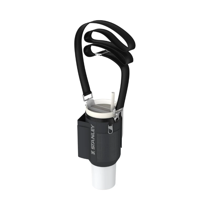 STANLEY Etui transportowe do termicznego kubka All-Day Quencher ze słomką 1,18L Czarny