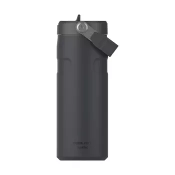 STANLEY IceFlow Bottle Flip Straw 2.0 0,47 l czarny termos z rurką