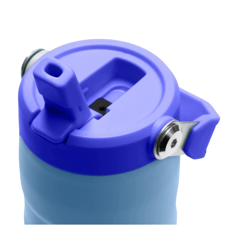 STANLEY IceFlow Bottle Flip Straw 2.0 0,47 l jasnoniebieski termos z rurką