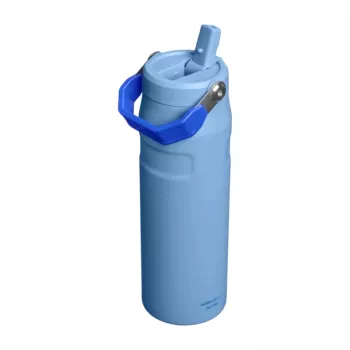 STANLEY IceFlow Bottle Flip Straw 2.0 0,71 l jasnoniebieski termos z butelką i słomką