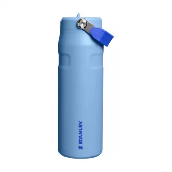 STANLEY IceFlow Bottle Flip Straw 2.0 0,71 l jasnoniebieski termos z butelką i słomką