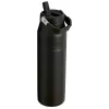 STANLEY IceFlow Bottle Flip Straw 2.0 1,06L Czarny Termos Butelka ze Słomką
