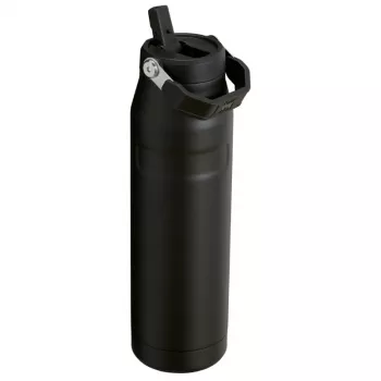 STANLEY IceFlow Bottle Flip Straw 2.0 1,06L Czarny Termos Butelka ze Słomką
