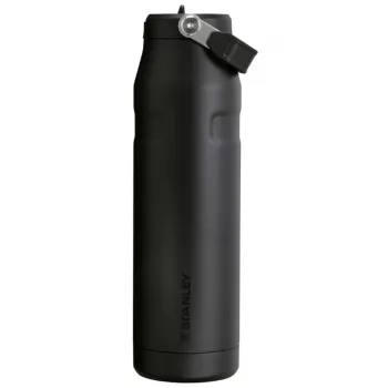 STANLEY IceFlow Bottle Flip Straw 2.0 1,06L Czarny Termos Butelka ze Słomką