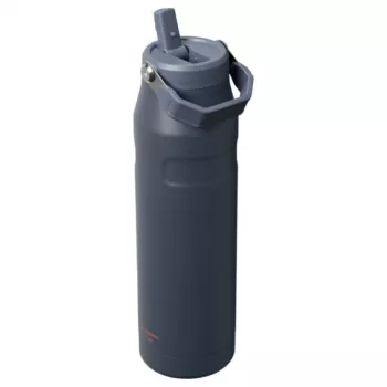STANLEY IceFlow Bottle Flip Straw 2.0 1,06L Termos ze Słomką, Węgiel Drzewny