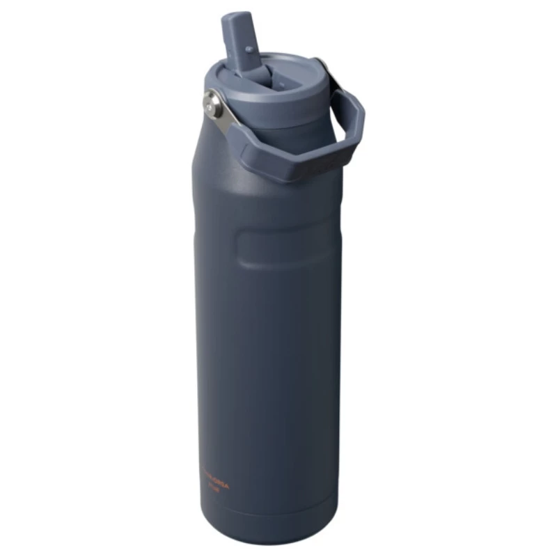 STANLEY IceFlow Bottle Flip Straw 2.0 1,06L Termos ze Słomką, Węgiel Drzewny
