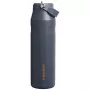 STANLEY IceFlow Bottle Flip Straw 2.0 1,06L Termos ze Słomką, Węgiel Drzewny