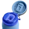 STANLEY IceFlow Bottle Twist Flip 0,71 l jasnoniebieski próżniowo izolowany stalowy bidon na wodę ze słomką