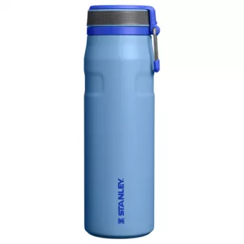 STANLEY IceFlow Bottle Twist Flip 0,71 l jasnoniebieski próżniowo izolowany stalowy bidon na wodę ze słomką