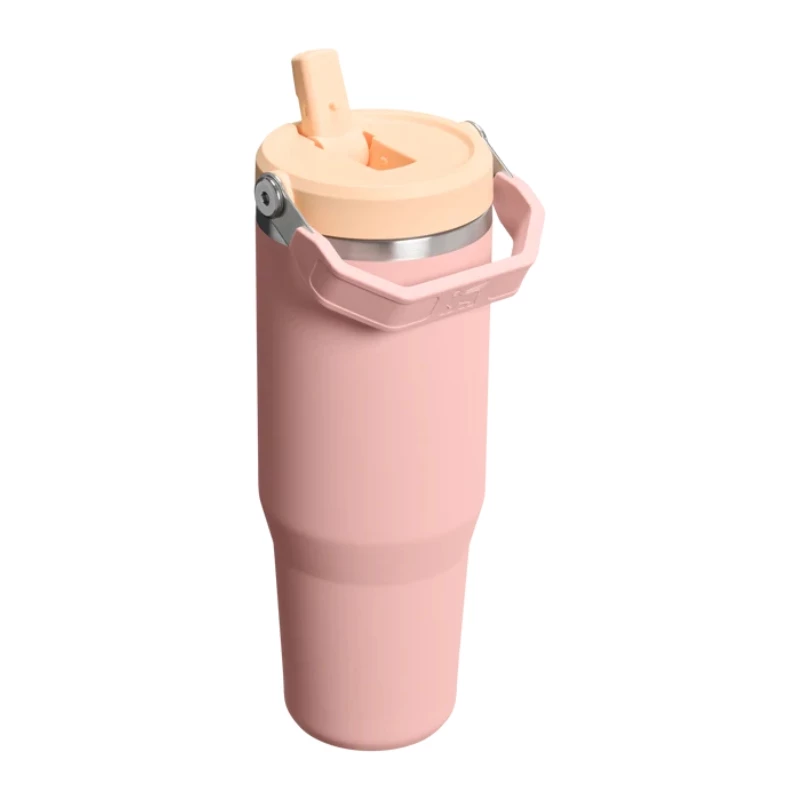 Kubek termiczny STANLEY IceFlow Flip Straw 2.0 0,89 l brzoskwiniowy róż