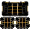 STANLEY PRO-STACK Organiser Set 3-Piece Black/Transparent