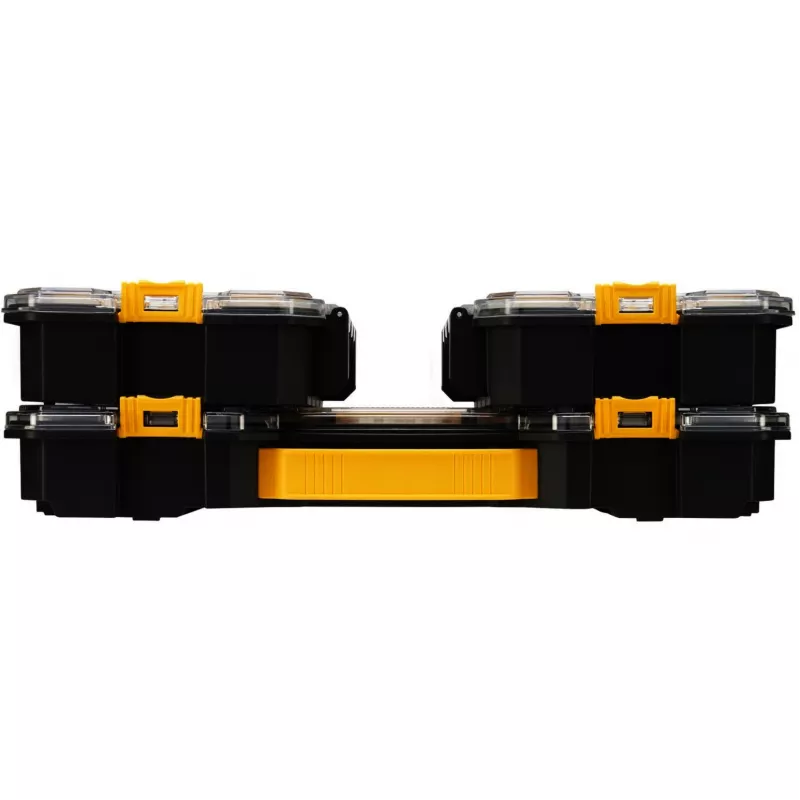 STANLEY PRO-STACK Organiser Set 3-Piece Black/Transparent