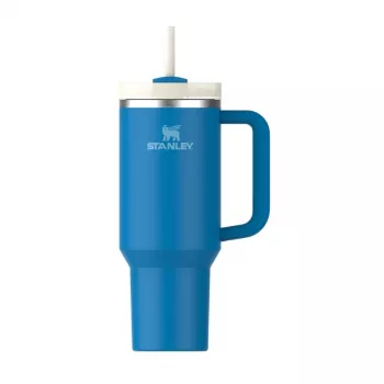 Kubek termiczny STANLEY Quencher H2.0 FlowState 1,18L niebieski ze słomką