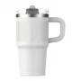 Kubek termiczny STANLEY Quencher ProTour ze słomką Flip Straw 0,59 l Biały