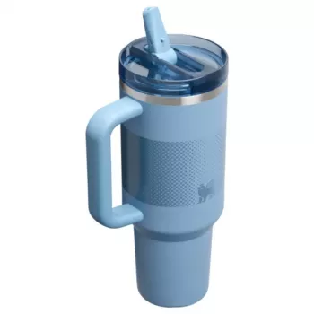 Kubek termiczny STANLEY Quencher ProTour ze słomką Flip Straw 1,18L Niebiesko-fioletowy